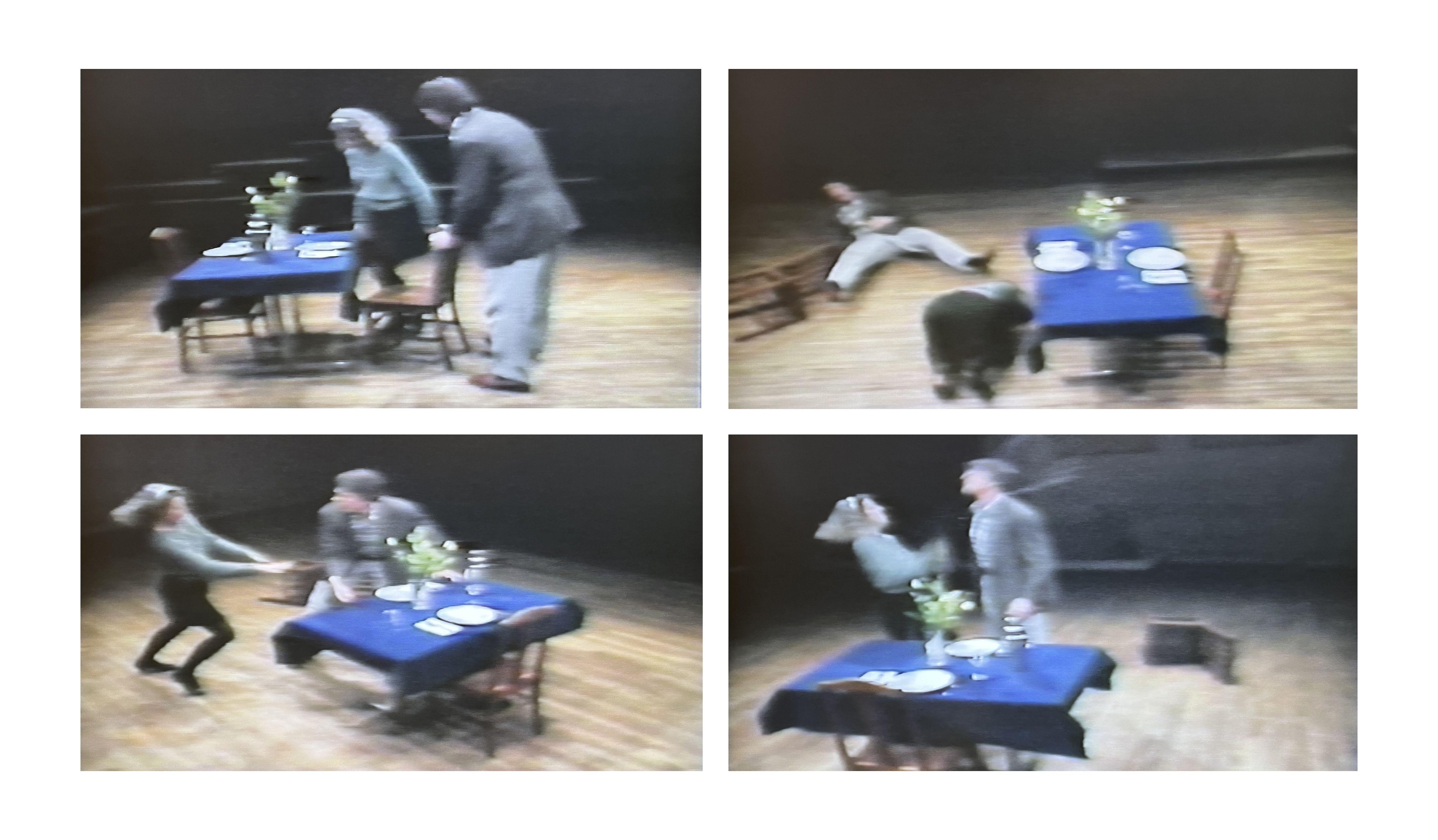 Bruce Nauman - Violent Incident - Man-Woman, Segment (Parkett Deluxe Edition No. 10), 1986