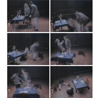 Bruce Nauman - Violent Incident: Man - Woman, Segment