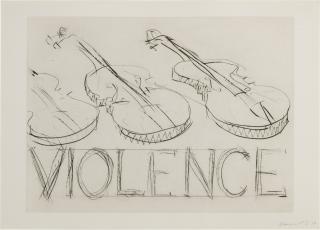 Bruce Nauman - Violins/Violence (Cordes 47)