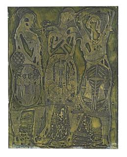 Bruce Onobrakpeya - Ekpaen Mueli Rame