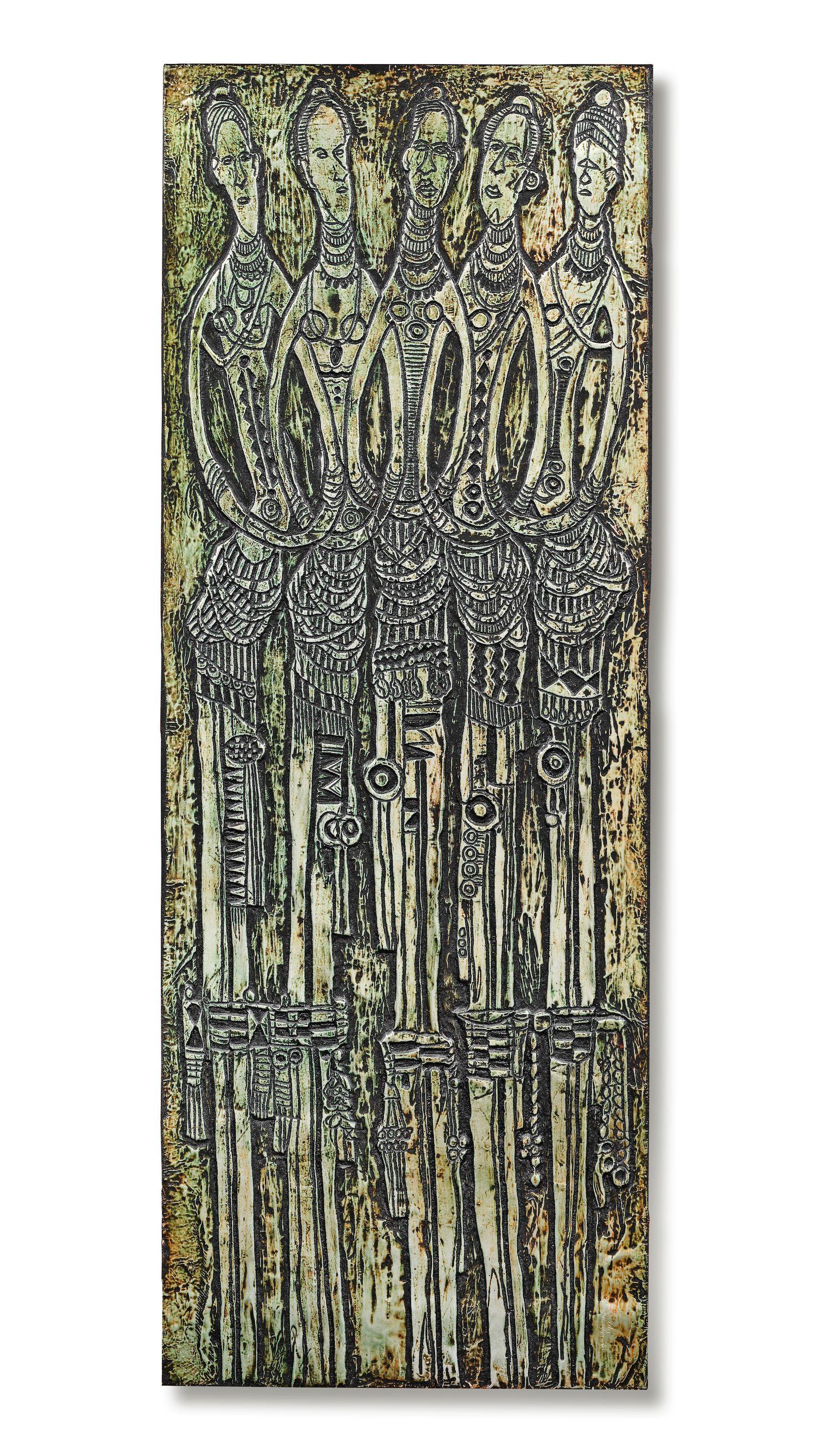 Bruce Onobrakpeya - Emete Erinvbin III