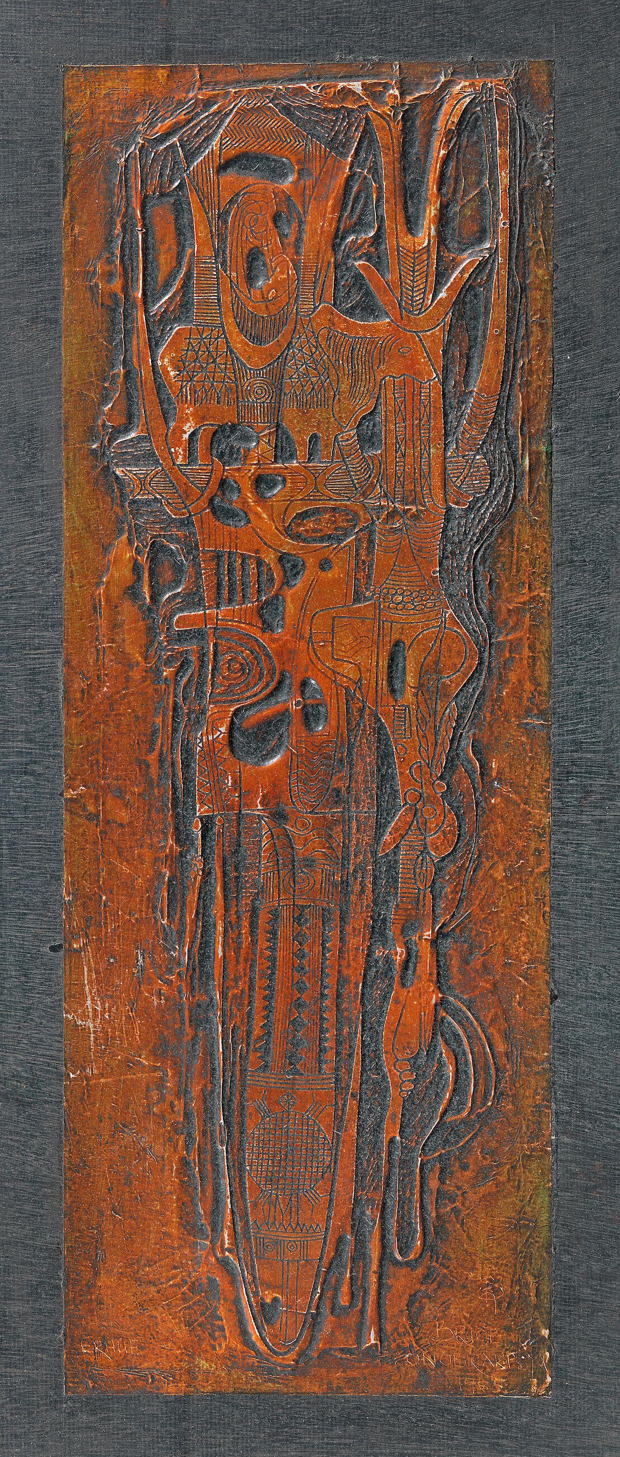 Bruce Onobrakpeya - Erhue