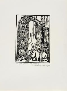 Bruce Onobrakpeya - Portfolio of 12 engravings: