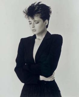 Bruce Weber - Isabella Rossellini, Milan, 1982
