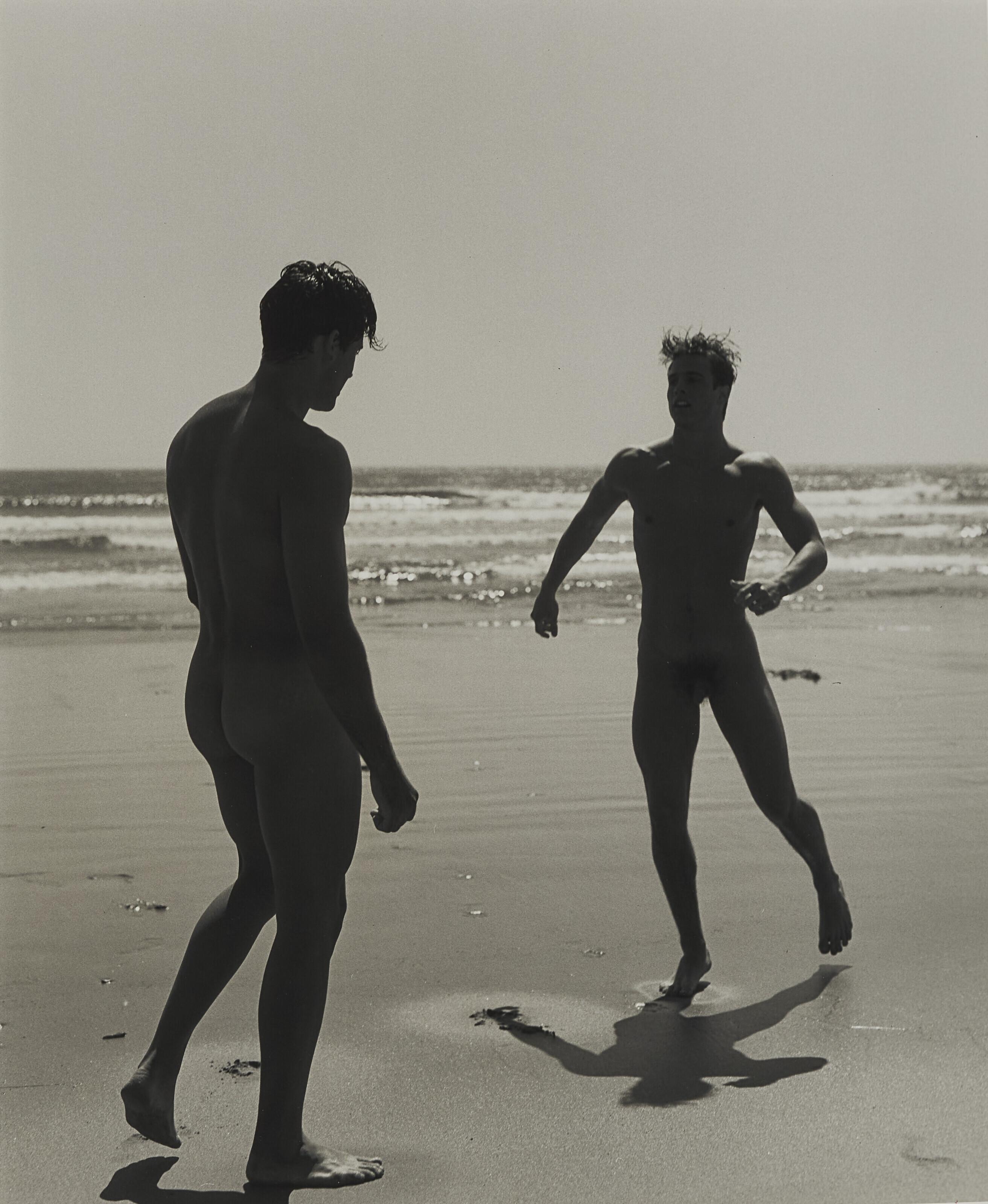 Bruce Weber - Lee and Tony, Point Conception Beach, Santa Barbara, California, 1987