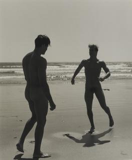 Bruce Weber - Lee and Tony, Point Conception Beach, Santa Barbara, California, 1987