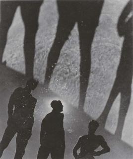 Bruce Weber - Three men in a reflecting pool, Santa Barbara