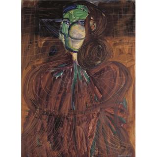 Bruno Cassinari - Figura Con Faccia Verde - Figure With A Green Face