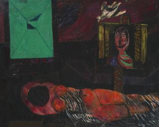 Bruno Cassinari - Nudo Nello Studio