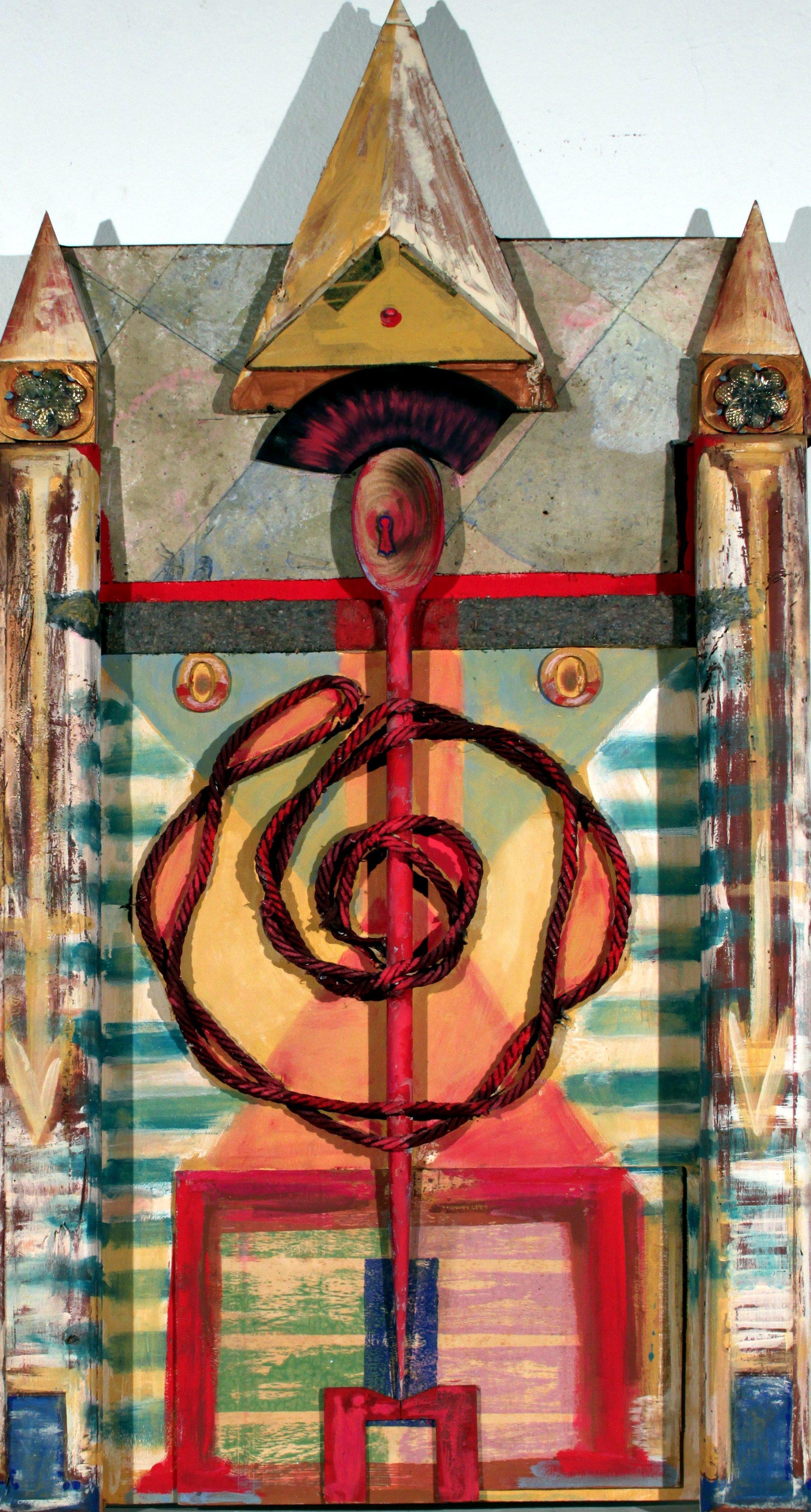 Bruno Ceccobelli - Carico in tempio