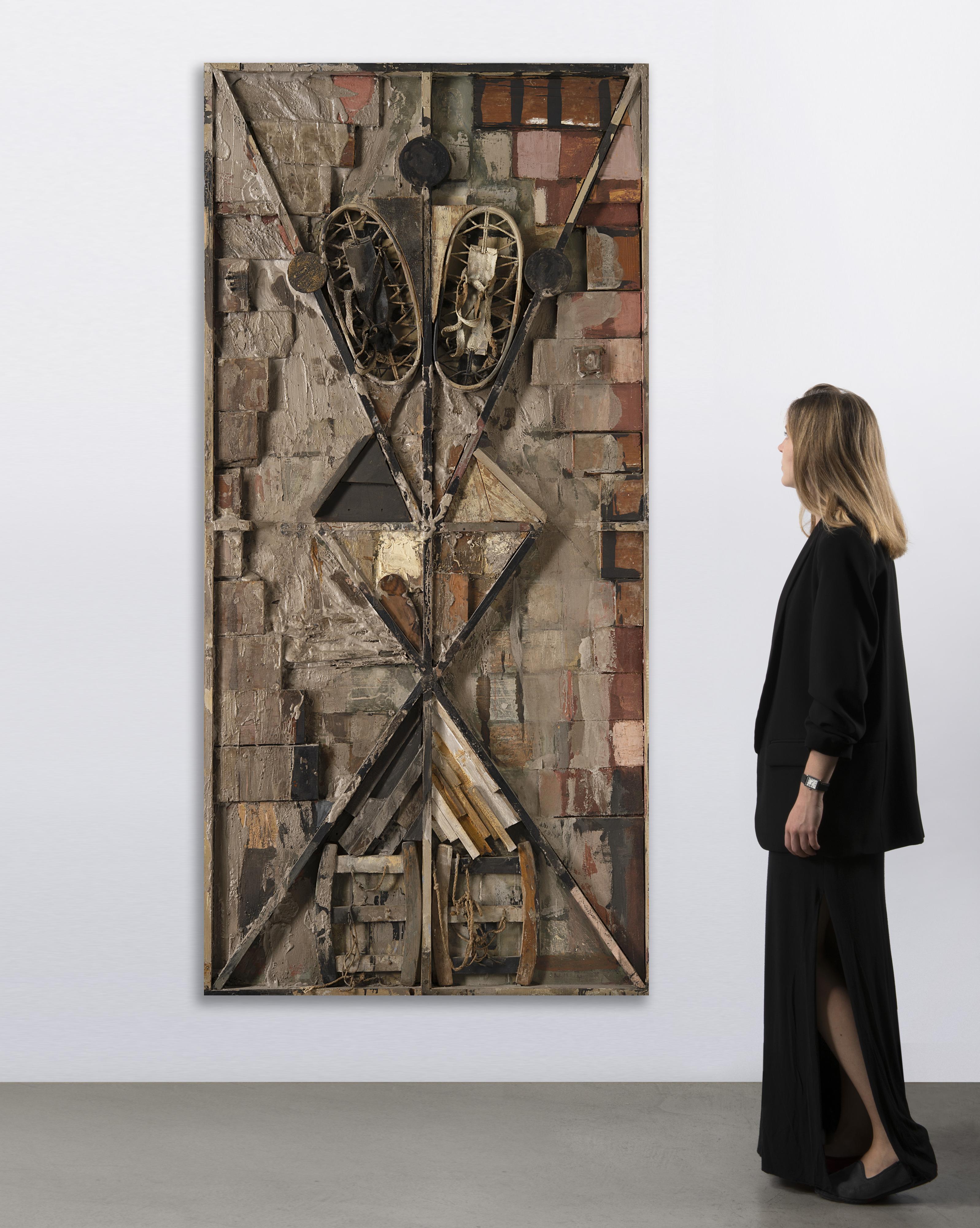 Bruno Ceccobelli - Racchetta e sci