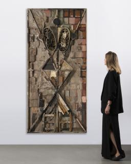 Bruno Ceccobelli - Racchetta e sci