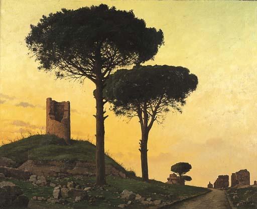 Bruno Croatto - Roma, la Via Appia, 1941