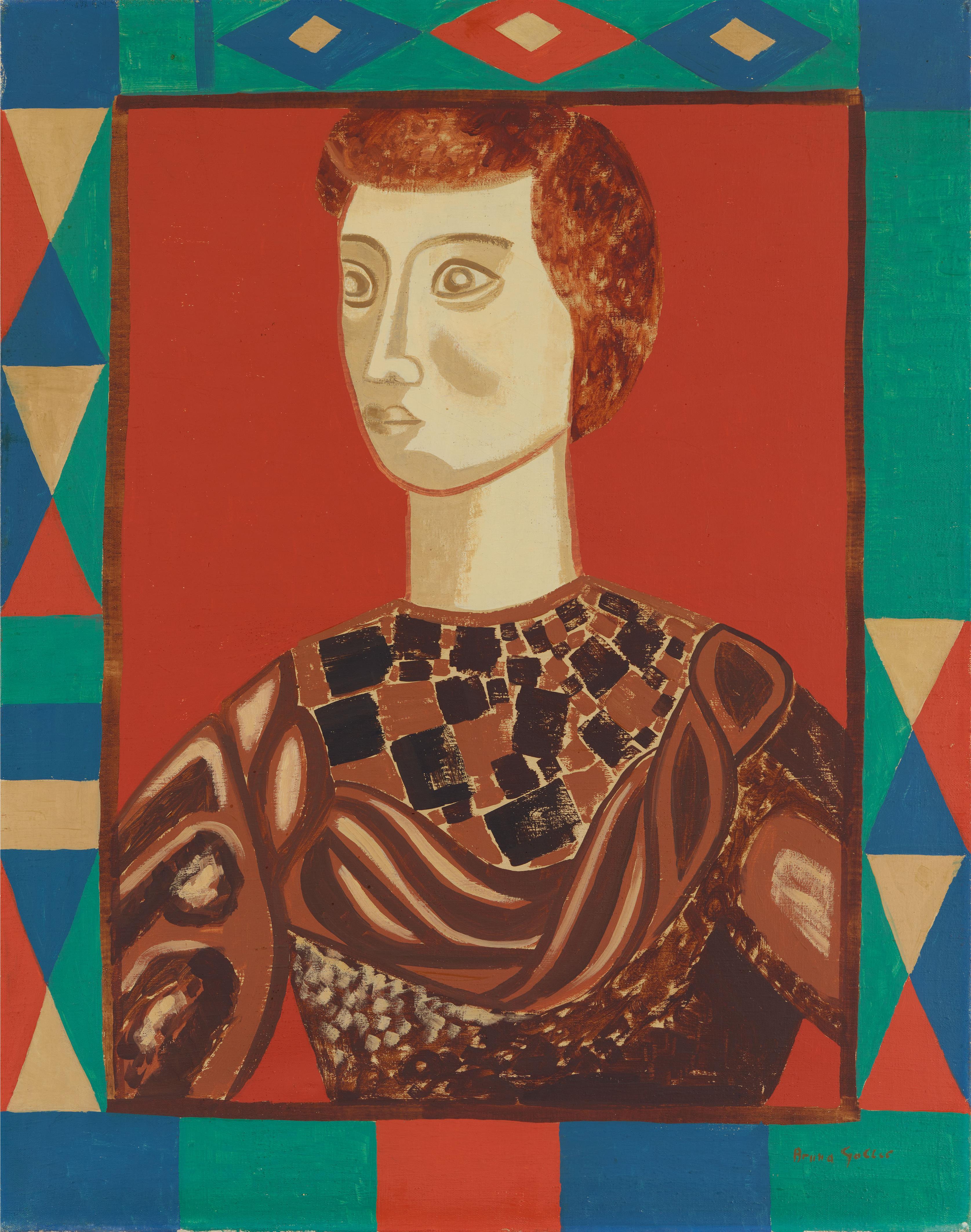 Bruno Goller - Frauenkopf