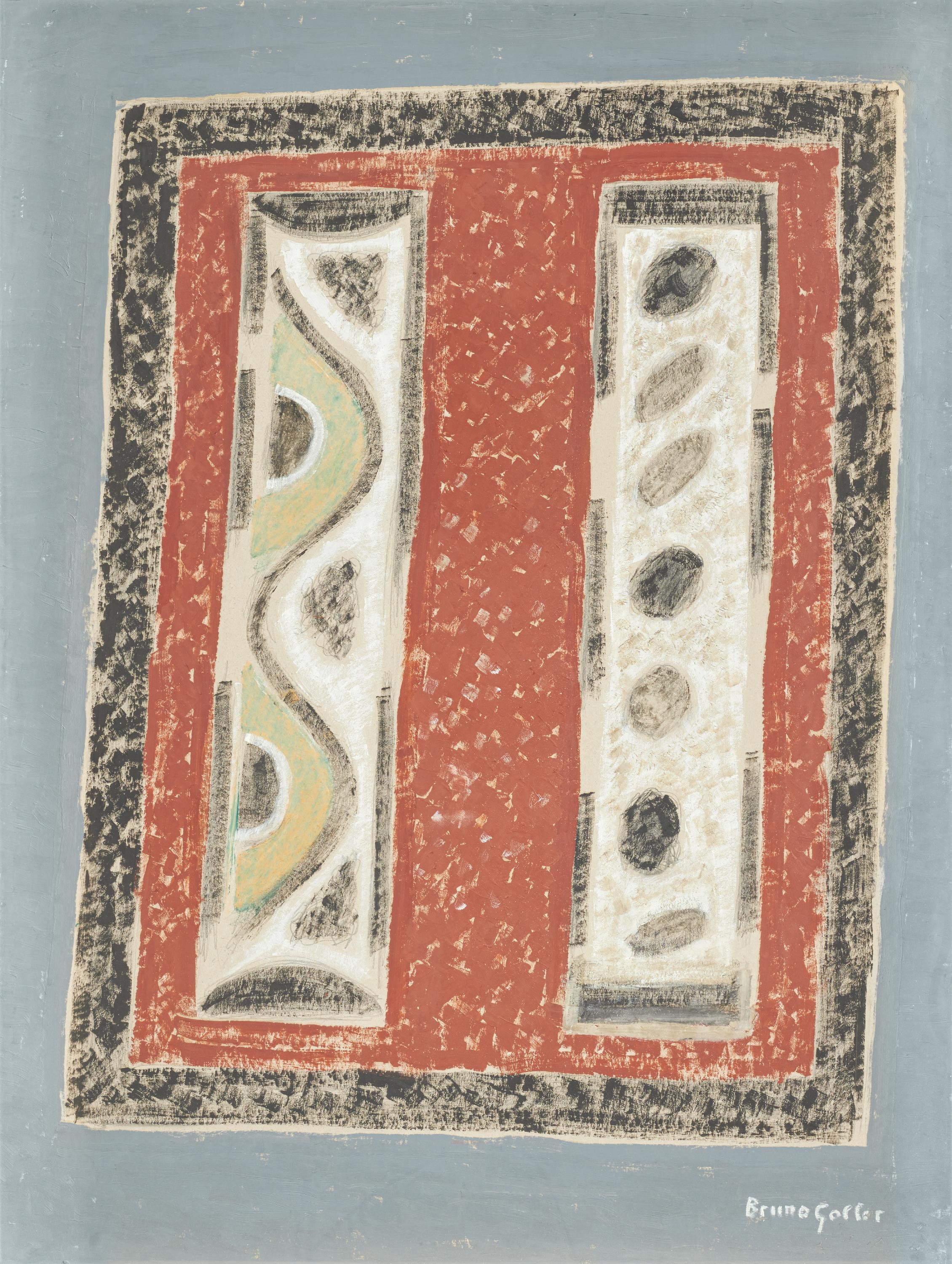 Bruno Goller - Ohne Titel (2 Säulen).