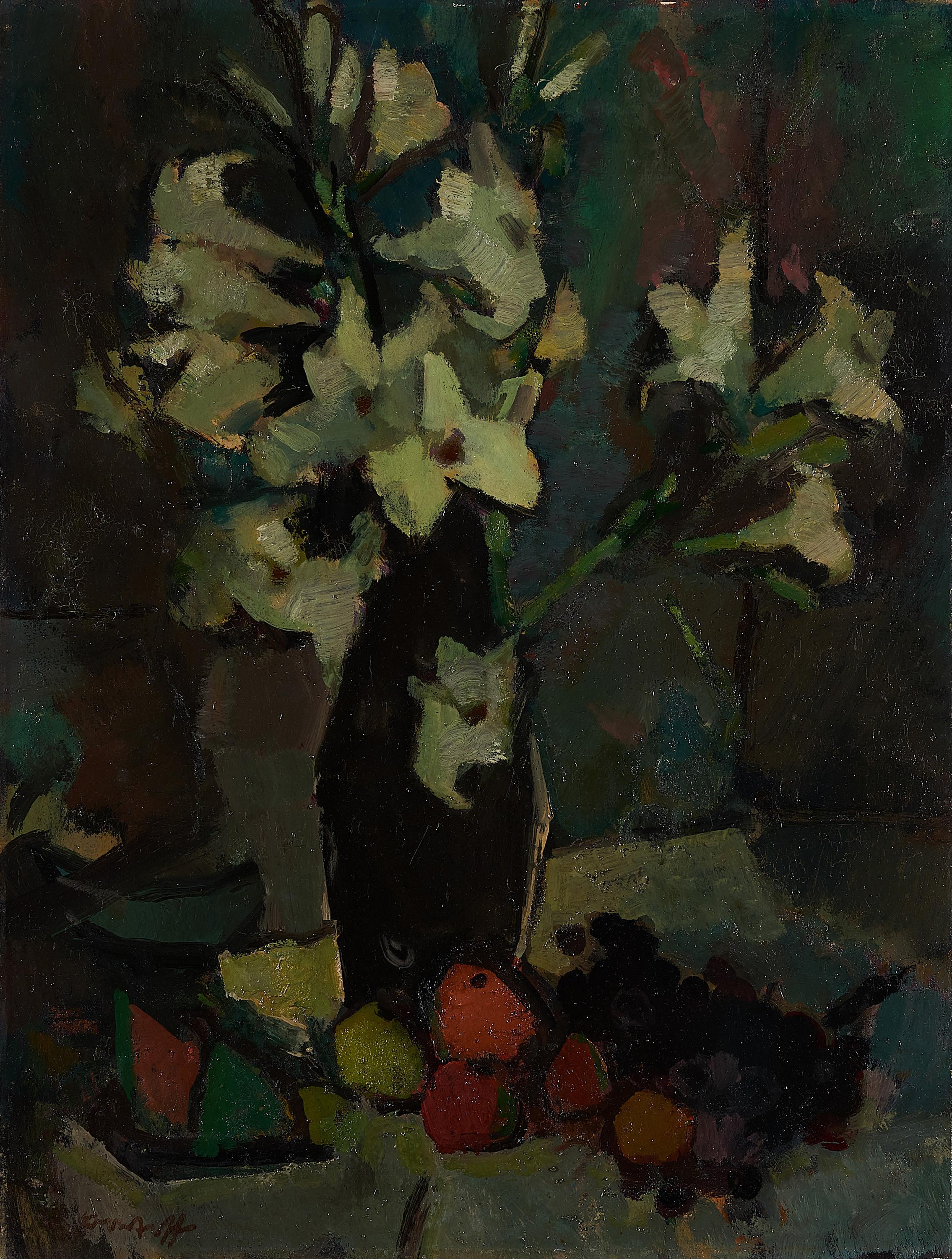 Bruno Krauskopf - Ohne Titel (Blumenstillleben).