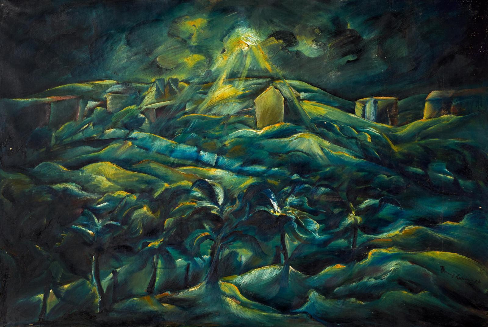 Bruno Krauskopf - Ohne Titel (Landschaft).