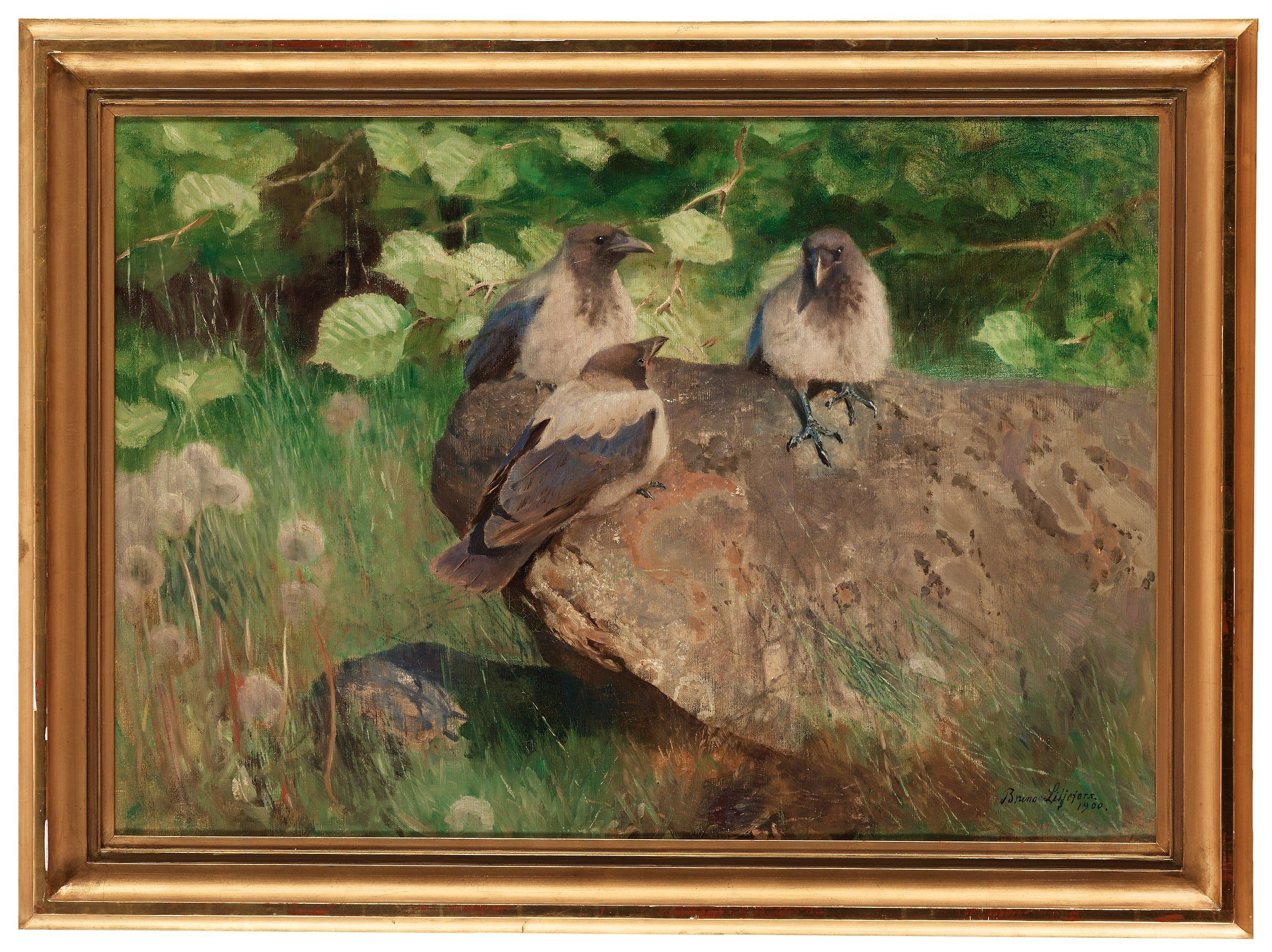 Bruno Liljefors - Crows