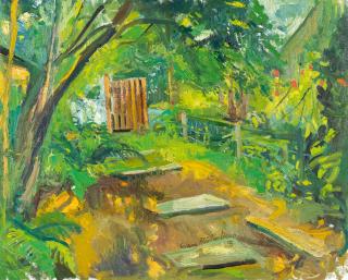 Bruno Müller-Linow - Hinterm Haus