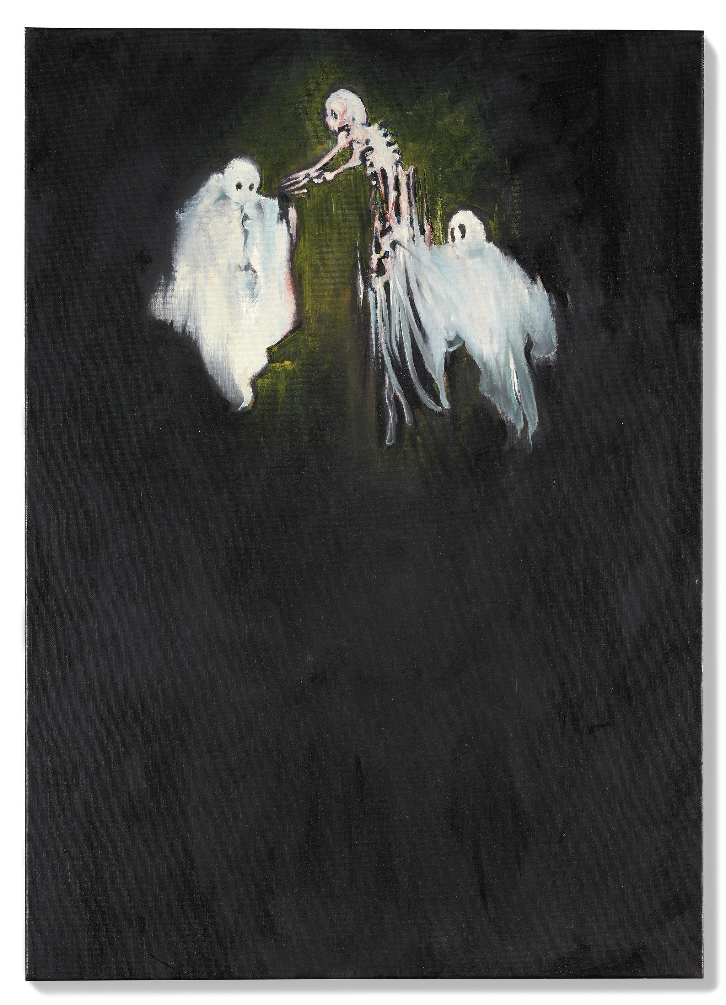 Bruno Perramant - Deux fantômes et un squelette No. 2