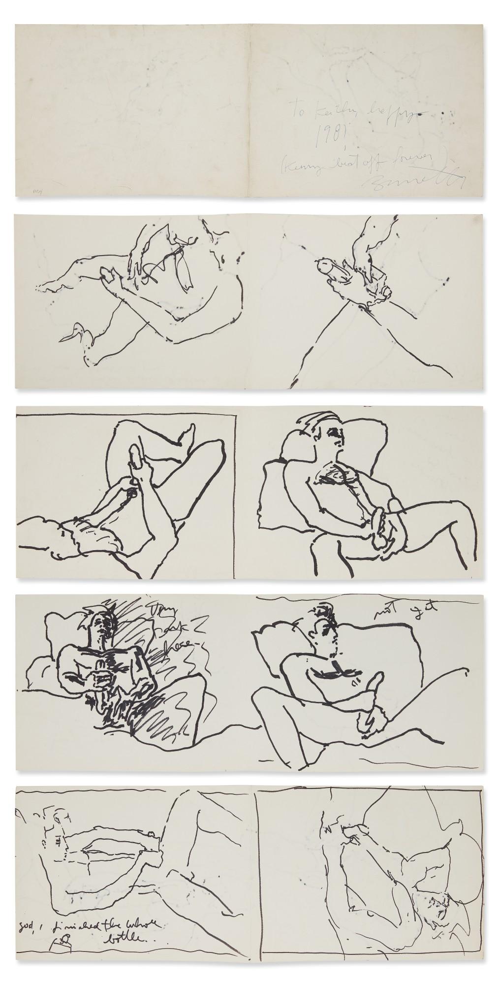 Bruno Schmidt - Untitled (Kenny Beat Off Forever)