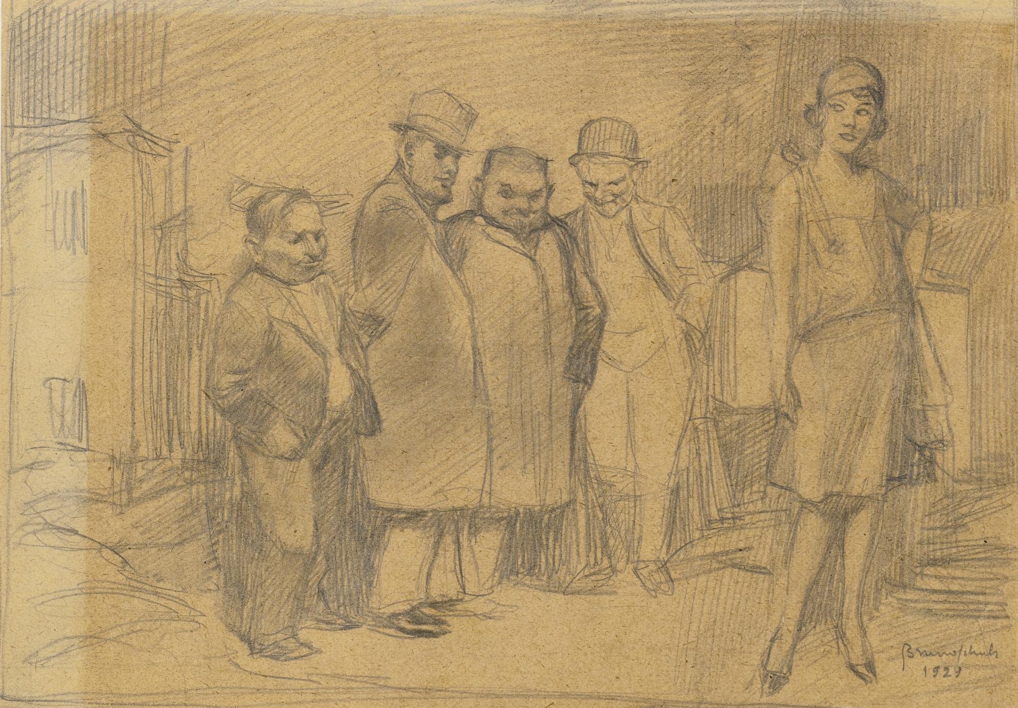 Bruno Schulz - A Street Scene