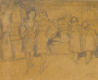 Bruno Schulz - Schoolgirls Taking A Walk