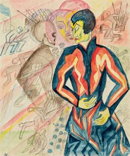 Bruno Voigt - Ohne Titel (Der Tod marschiert mit)