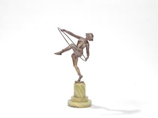 Bruno Zach - Dancer With Hoop, Circa 1925