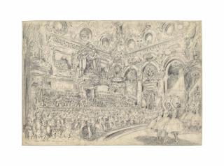 Bryan De Grineau - An oasis of gaiety and splendour amid the general world gloom: A ballet performance in the Little Golden Theatre of the Casino at Monte Carlo