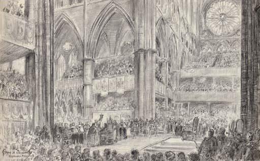 Bryan de Grineau - Coronation of Queen Elizabeth II