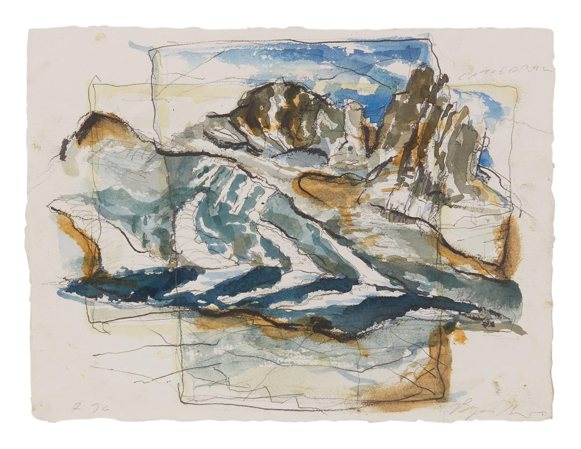 Bryan Hunt - Cathedral Lake Cross