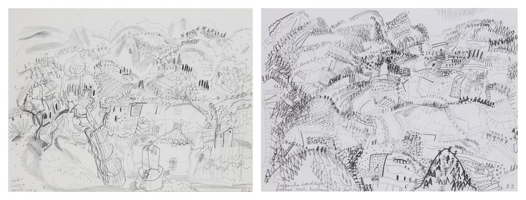 Bryan Ingham - Near Lucca; Bayeriche Landshaft Brenner Nach Innsbruck