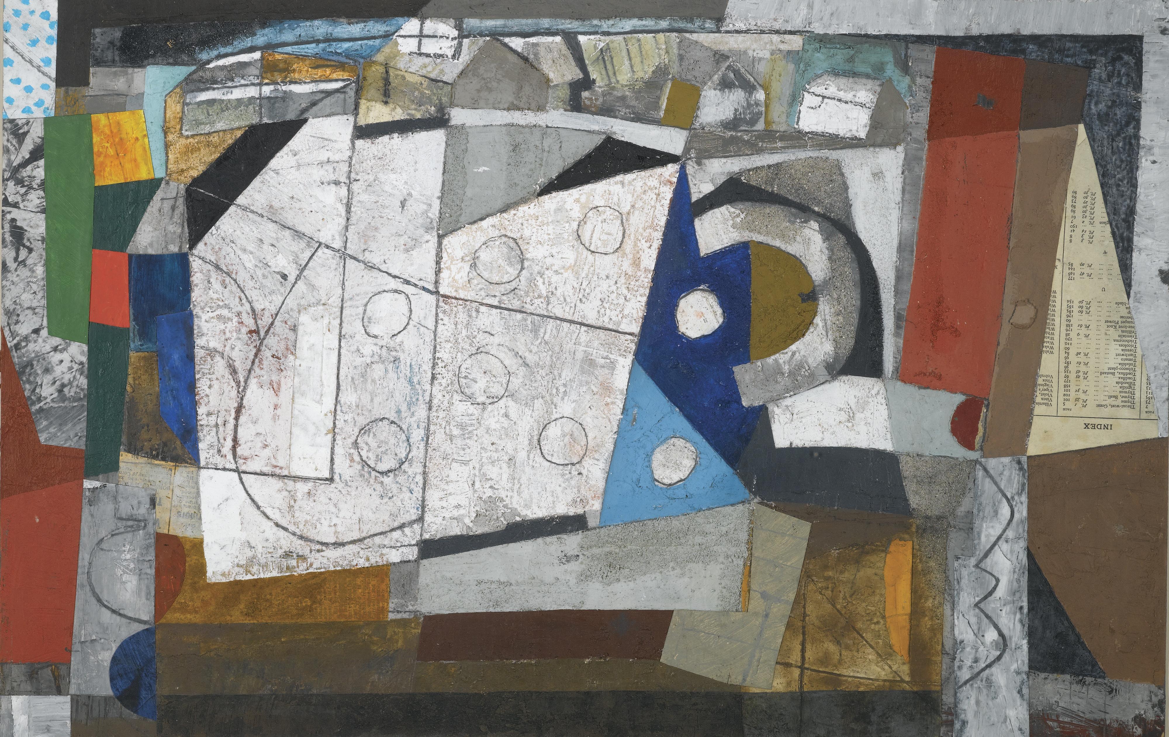 Bryan Ingham - Still Life With Blue Jug And The Lizard Landscape