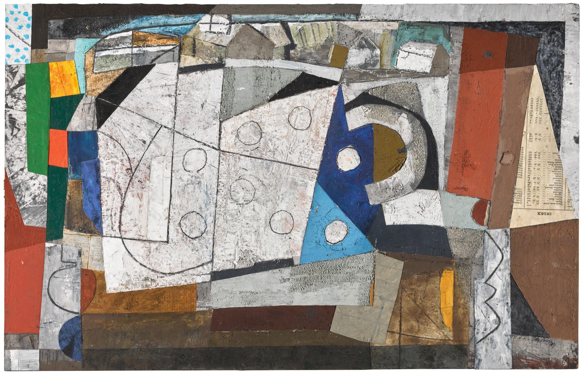 Bryan Ingham - Still Life With Blue Jug And The Lizard Landscape