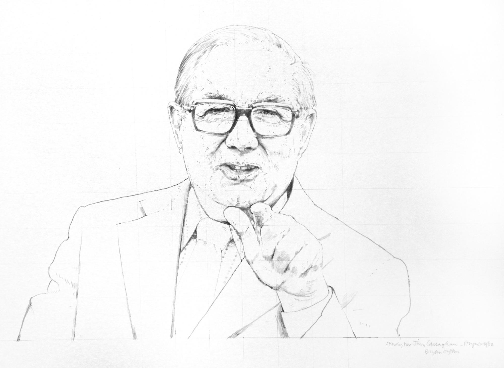 Bryan Organ - \'Study For Jim Callaghan\'