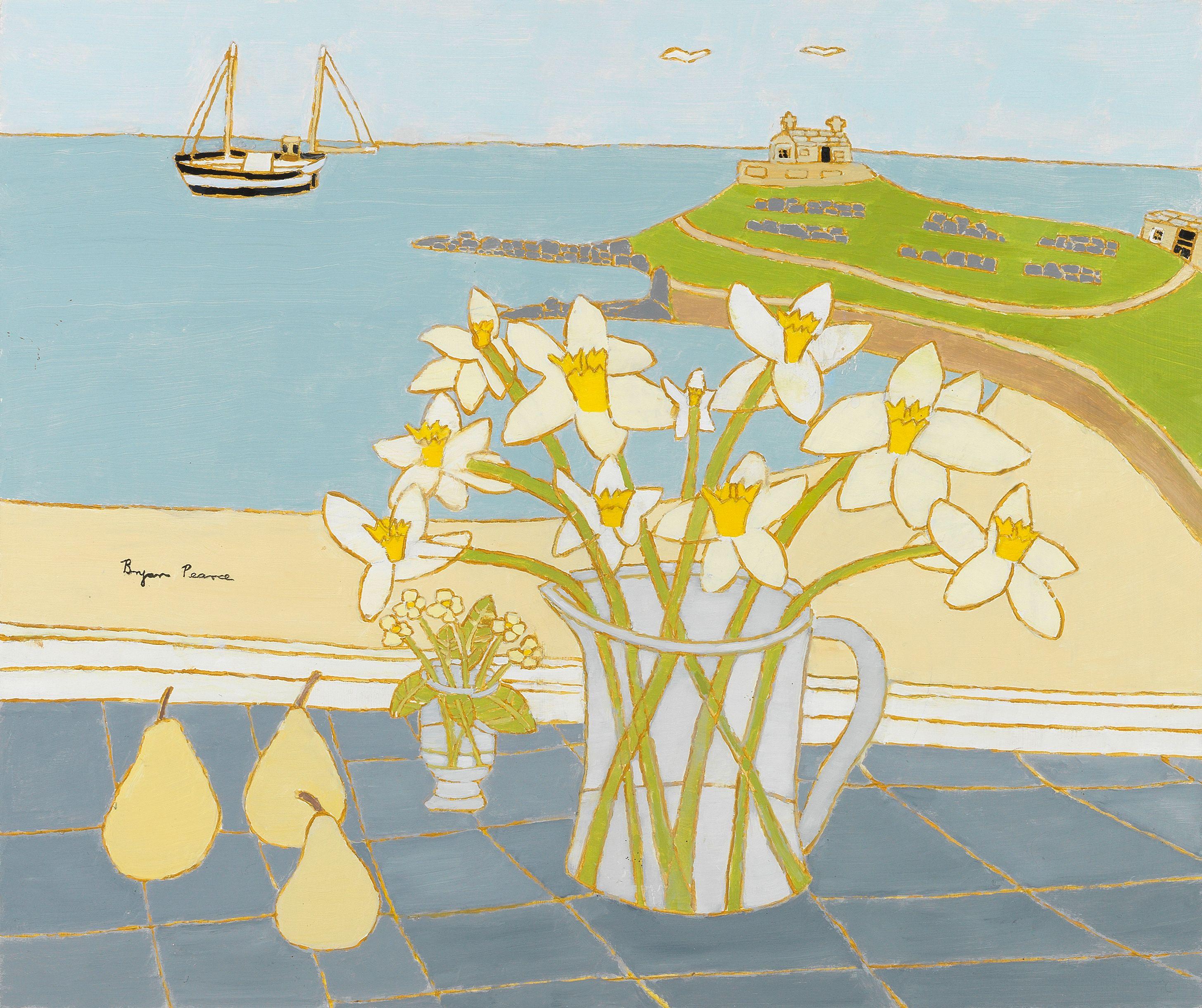 Bryan Pearce - Daffodils on the Window Sill