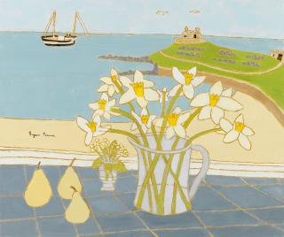 Bryan Pearce - Daffodils on the Window Sill