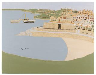 Bryan Pearce - Porthgwidden From The Island