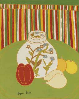 Bryan Pearce - Tea Caddy with Gourds