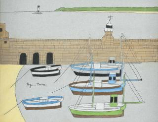 Bryan Pearce - The Arches, St Ives Harbour