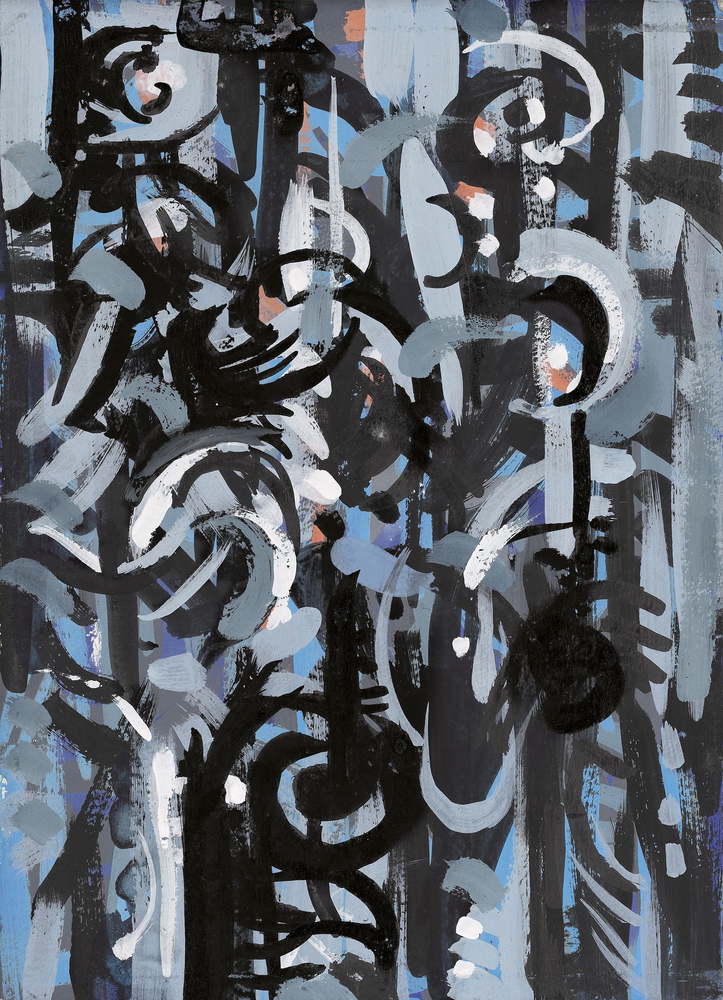 Bryan Wynter - Sea Change (II) Seven Grids Superimposed