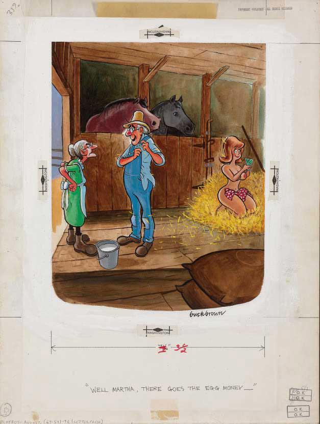 Buck Brown - Well Martha, There Goes The Egg Money..., August 1967, P. 159