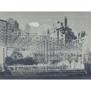 Buckminster Fuller - Synergetic Building Construction Octetruss, from Inventions: Twelve Around One