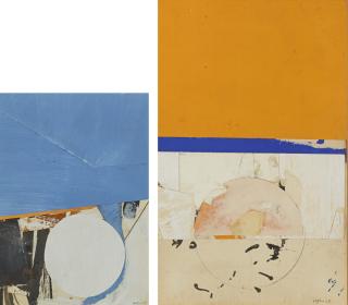 Budd Hopkins - 68-C-1; 68-C-33 [Two Works]