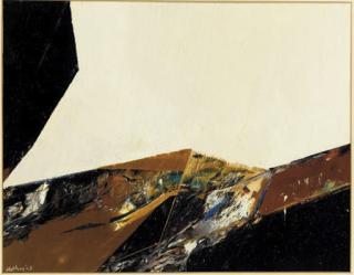 Budd Hopkins - Abstract composition