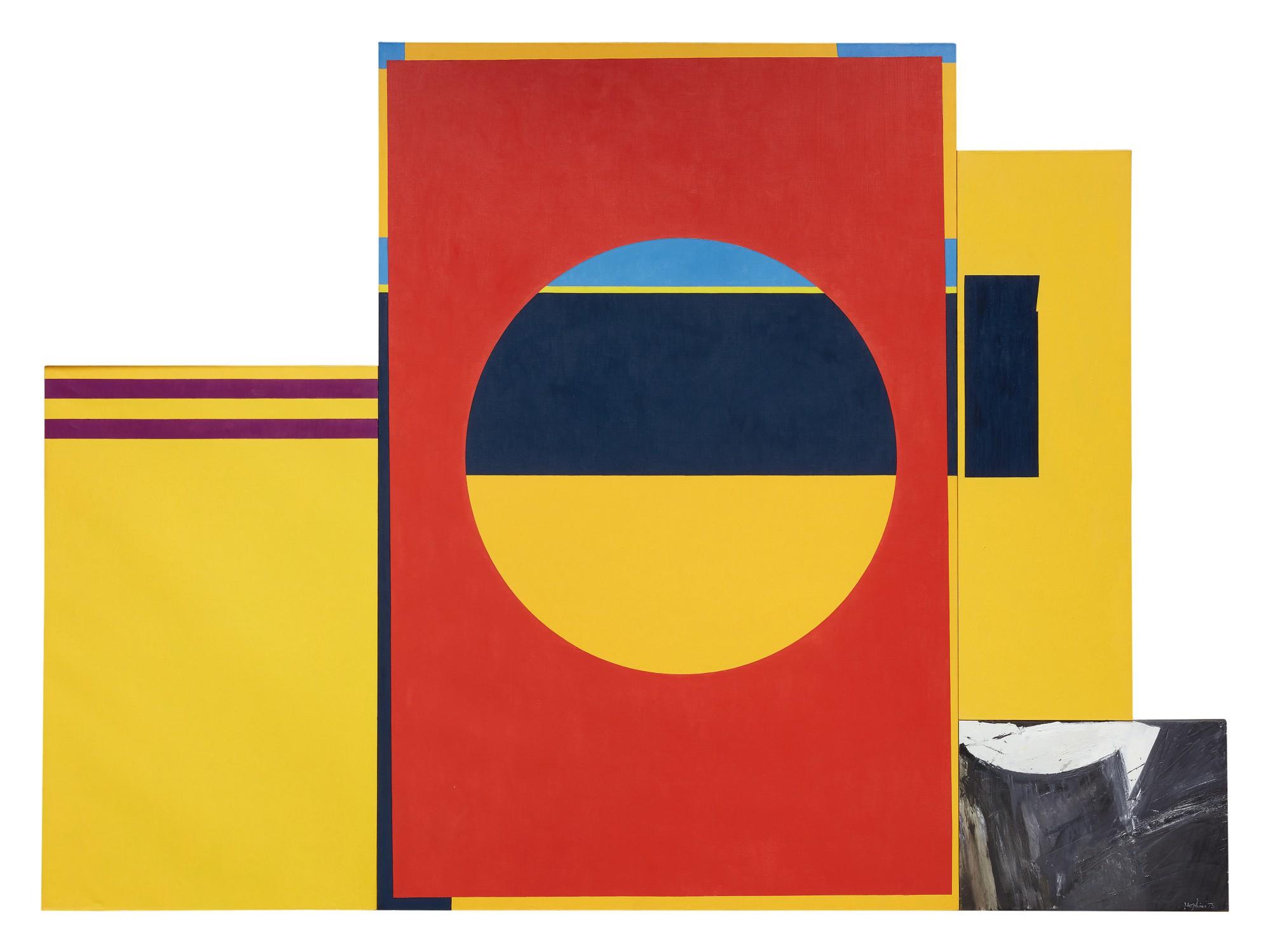 Budd Hopkins - City Sun Iii