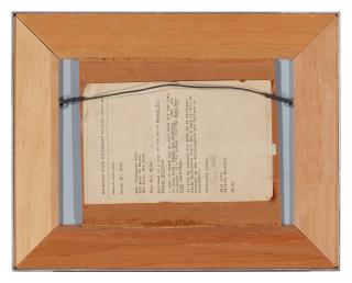 Budd Hopkins - Study for Bordeaux