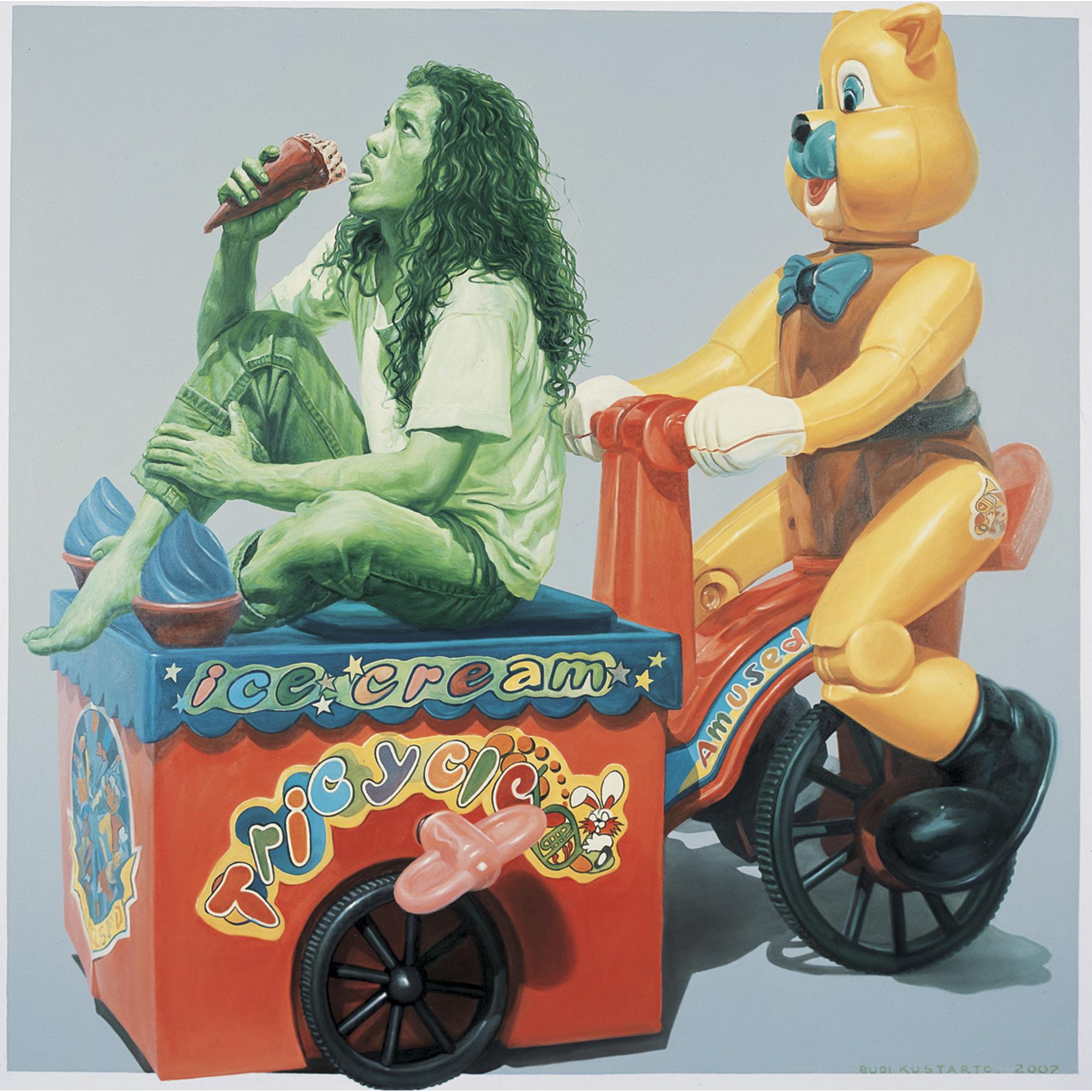 Budi Kustarto - Tricycle Ice Cream (Construction Series)