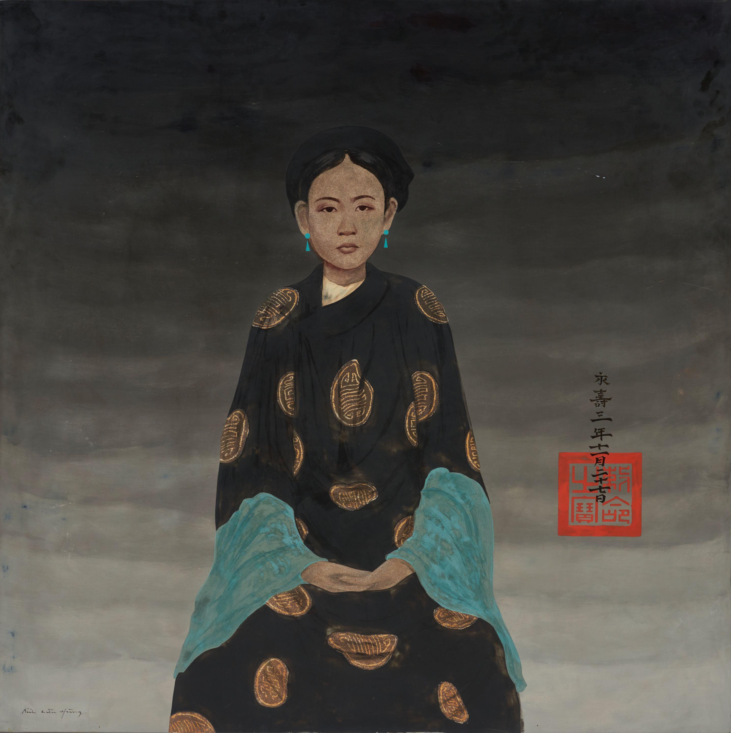Bui Huu Hung - Untitled 48 x 48 in. (121.9 x 121.9 cm) unframed